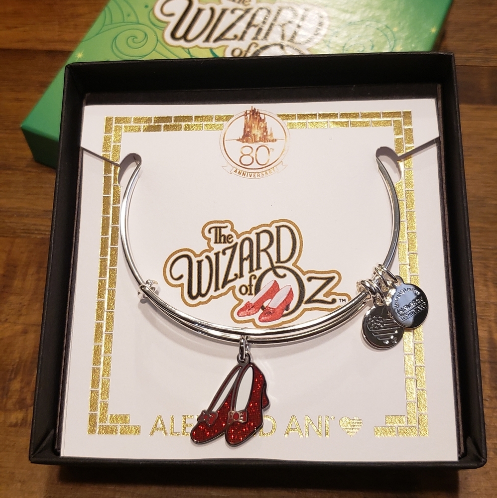Alex and Ani Wizard of Oz Ruby Slipper Bangle